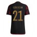 Cheap Germany Ilkay Gundogan #21 Away Football Shirt World Cup 2022 Short Sleeve